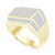 Men's Diamond Cluster Ring (1 ct. t.w.) in 10k Gold