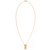 Diamond 1/4 ct. t.w. Multi Row Pendant Necklace in 14K Gold over Sterling Silver