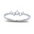 Cubic Zirconia Scatter Band in Sterling Silver, Created for Macy's