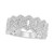 Men's Diamond Chain Link Statement Ring (1 ct. t.w.) in 10k White Gold