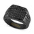 EFFY® Men's Black Spinel Cluster Ring (2-1/2 ct. t.w.) in Black PVD-Plated Sterling Silver