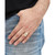 Men's Jesus Three-Dimensional Polished Ring in 10k Gold