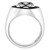 EFFY® Men's Black Spinel Panther Ring in Sterling Silver