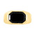 EFFY® Men's Onyx Ring in 14k Gold-Plated Sterling Silver