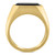 EFFY® Men's Onyx Ring in 14k Gold-Plated Sterling Silver