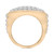 Men's Diamond Cluster Two-Tone Ring (2 ct. t.w.) in 10k Gold