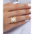 3-Pc. Set Cubic Zirconia Ring & Bands in 14k Gold-Plated Sterling Silver
