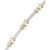 Diamond Bracelet (1 ct. t.w.) in 14k White & Yellow Gold