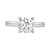 Certified Lab Grown Cushion-Cut Diamond Solitaire Engagement Ring (3 ct. t.w.) in 14k Gold