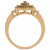 Diamond Vintage-Inspired Ring (1/2 ct. t.w.) in 14k White, Yellow or Rose Gold