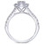Diamond Halo Bridal Set (1-1/2 ct. t.w.) in 14k White Gold