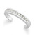 B. Brilliant Sterling Silver Toe Ring, Cubic Zirconia Channel-Set Toe Ring (1/5 ct. t.w.)