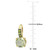 Green Quartz (11-5/8 ct. t.w.) & Peridot (3/4 ct. t.w.) Leverback Drop Earrings in 18k Gold-Plated Sterling Silver