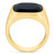 EFFY® Men's Onyx Statement Ring in 14k Gold-Plated Sterling Silver