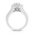 Diamond Halo Engagement Ring (1 1/2 ct. t.w.) in 14K White Gold