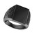 EFFY® Men's Onyx and Black Spinel Statement Ring in Black Rhodium-Plated Sterling Silver