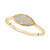 Diamond Pavé Statement Ring (1/10 ct. t.w.) in 14k Gold, Created for Macy's