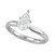 Diamond Pear-Cut Solitaire Engagement Ring (1 ct. t.w.) in 14k White or Yellow Gold
