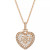 Diamond Heart 18" Pendant Necklace (1/2 ct. t.w.)  in 14k Rose Gold (Also Available in White Gold)