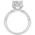 Diamond Princess Quad Cluster Engagement Ring (1-5/8 ct. t.w.) in 14k White Gold