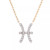 Diamond Zodiac Pendant Necklace (1/10 ct. t.w.) in 14K Yellow Gold or 14K White Gold