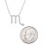 Diamond Zodiac Pendant Necklace (1/10 ct. t.w.) in 14K Yellow Gold or 14K White Gold