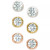 Diamond Tension Stud Earrings (1 ct. t.w.) in 14k White, Yellow or Rose Gold