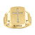EFFY® Men's Diamond Cross Ring (1/10 ct. t.w.) in 10k Gold