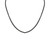 Black Diamond 20" Statement Necklace (10 ct. t.w.) in Sterling Silver
