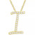 Diamond Initial Pendant Necklace (1/10 ct. t.w.) in 14k Gold Over Sterling Silver, 16" + 2" Extender