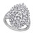 Diamond Openwork Cluster Statement Ring (2 ct. t.w.) in 10k White Gold