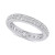 Diamond Beaded Edge Eternity Band (7/8 ct. t.w.) in 14k Gold