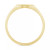 Men's Diamond Polished Signet Ring (1/20 ct. t.w.) in 10k Gold
