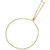 Cubic Zirconia Box Link Bolo Bracelet