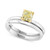 EFFY® Yellow Diamond Solitaire Bridal Set (7/8 ct. t.w.) in 14k Gold & White Gold