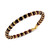 Red Tiger Eye Bead Bracelet in 14k Gold-Plated Sterling Silver, Created for Macy's