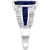 EFFY® Sapphire (2-3/8 ct. t.w.) & Diamond (1/2 ct. t.w.) Marquise Statement Ring in 14k White Gold