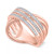 Diamond Crisscross Statement Ring (1/4 ct. t.w.)