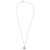 Diamond Cluster 18" Pendant Necklace (1/10 ct. t.w.)  in Sterling Silver, Created for Macy's