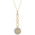 Diamond Circle Cluster Pendant Necklace (3/4 ct. t.w.) in 14k Gold, 16" + 4" extender, Created for Macy's
