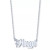 Diamond Accent Zodiac Name 18" Pendant Necklace in Sterling Silver or 14k Gold-Plated Sterling Silver