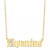 Diamond Accent Zodiac Name 18" Pendant Necklace in Sterling Silver or 14k Gold-Plated Sterling Silver