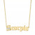 Diamond Accent Zodiac Name 18" Pendant Necklace in Sterling Silver or 14k Gold-Plated Sterling Silver