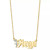 Diamond Accent Zodiac Name 18" Pendant Necklace in Sterling Silver or 14k Gold-Plated Sterling Silver