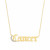 Diamond Accent Zodiac Name 18" Pendant Necklace in Sterling Silver or 14k Gold-Plated Sterling Silver