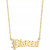 Diamond Accent Zodiac Name 18" Pendant Necklace in Sterling Silver or 14k Gold-Plated Sterling Silver