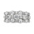 Lab Grown Diamond Three Row Ring (2 ct. t.w.) in 14k White Gold