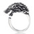 Men's Wolf Ring in Stainless Steel