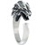 Men's Wolf Ring in Stainless Steel