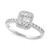 EFFY® Diamond Cluster Bridal Set (1 ct. t.w.) in 14k White Gold